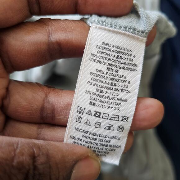 Free People Gray Still Got it Mesh Oversized Bell Sleeves Boho Top Size XS - Picture 5 of 5